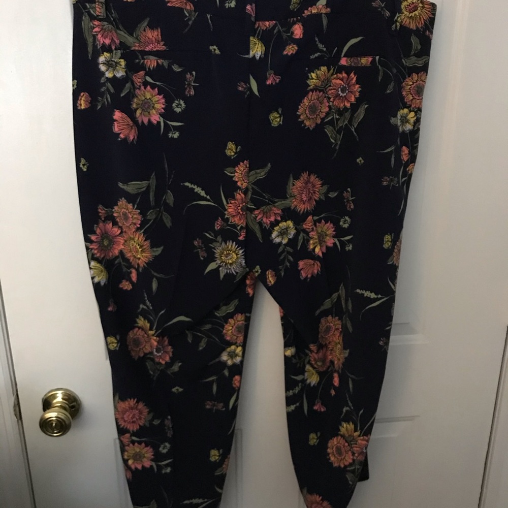 Old navy floral Harper pants